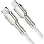 Фото Кабель Baseus CATLJK-A02 Cafule Type-C/Lightning, 1м White PD 20W #2
