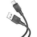 Изображение Кабель HOCO X101 Black (6942007604079) USB/Type-C, 1м, 3A, silicon #1 Фото Кабель HOCO X101 Black (6942007604079) USB/Type-C, 1м, 3A, silicon #1