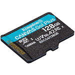 Фото microSD XC 128 GB Kingston Canvas Go! Plus U3 A2 V30 C10 (SDCG4/128GBSP) R200MB/s без переходника #2