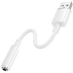 Изображение Sound Card BOROFONE BV22 (6941991117022) White USB-A male на 3.5mm female Audio #2 Фото Sound Card BOROFONE BV22 (6941991117022) White USB-A male на 3.5mm female Audio #2