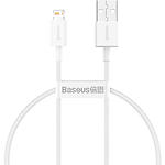 Фото Кабель Baseus CALYS-02 Superior USB-A/Lightning 0.25м White 2.4A