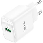Изображение Сетевое ЗУ Hoco C140A Smart White (6942007627795) 1*USB-A, QC3.0, 18W Фото Сетевое ЗУ Hoco C140A Smart White (6942007627795) 1*USB-A, QC3.0, 18W