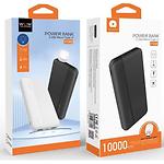 Изображение Внешний аккумулятор Power Bank WUW Y145 Black, 10000mAh, 12W Фото Внешний аккумулятор Power Bank WUW Y145 Black, 10000mAh, 12W