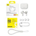 Изображение Baseus E17 Bowie White (A00072200223-Z1) Bluetooth гарнитура TWS #1 Фото Baseus E17 Bowie White (A00072200223-Z1) Bluetooth гарнитура TWS #1