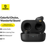 Фото Baseus E18 Bowie Black (A00023800123-00) Bluetooth гарнитура TWS #6