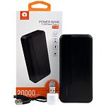 Фото Внешний аккумулятор Power Bank WUW Y146 Black + Led, 20000mAh, 5W #1