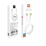 Фото Кабель WUW-X169 White (6972573331642) USB/Lightning, 1м, 5A, PVC #1