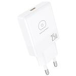 Изображение Сетевое ЗУ WUW-C216, GaN, USB-C, PD 25W, White Фото Сетевое ЗУ WUW-C216, GaN, USB-C, PD 25W, White