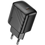 Изображение Сетевое ЗУ Hoco CS24A Black (6942007639750) Type-C, QC, PD25W Фото Сетевое ЗУ Hoco CS24A Black (6942007639750) Type-C, QC, PD25W