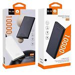 Фото Внешний аккумулятор Power Bank WUW Y143 Black, 10000mAh, 12W #1
