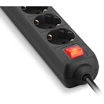 Изображение Фильтр-удлинитель сетевой REAL-EL RS-Protect 605 3m Black (EL122300041) 6 розеток, 2*USB 2.1А #3 Фото Фильтр-удлинитель сетевой REAL-EL RS-Protect 605 3m Black (EL122300041) 6 розеток, 2*USB 2.1А #3