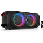 Фото REAL-EL X-795 Black (EL121600022) портативная система 70 Вт, Li-Ion, USB, microSD, BT, Караоке, RGB