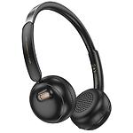 Изображение HOCO W62 Verso retro Black (6942007648127) Bluetooth 5.4 гарнитура с оголовьем Фото HOCO W62 Verso retro Black (6942007648127) Bluetooth 5.4 гарнитура с оголовьем