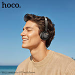 Изображение HOCO W62 Verso retro Black (6942007648127) Bluetooth 5.4 гарнитура с оголовьем #4 Фото HOCO W62 Verso retro Black (6942007648127) Bluetooth 5.4 гарнитура с оголовьем #4