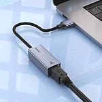 Изображение Адаптер сетевой HOCO UA37 (6942007647274) USB-A RJ-45 100/1000Mbps #4 Фото Адаптер сетевой HOCO UA37 (6942007647274) USB-A RJ-45 100/1000Mbps #4