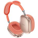 Изображение HOCO W55 Pleasing Pink (6942007632713) Bluetooth/AUX гарнитура с оголовьем #2 Фото HOCO W55 Pleasing Pink (6942007632713) Bluetooth/AUX гарнитура с оголовьем #2