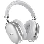 Изображение HOCO W35 Max Auspicious Silver (6942007631297) наушники с микрофоном накладные, Bluetooth 5.3, ANC Фото HOCO W35 Max Auspicious Silver (6942007631297) наушники с микрофоном накладные, Bluetooth 5.3, ANC