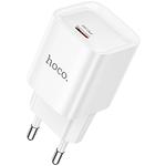Изображение Сетевое ЗУ Hoco C146A Charm White (6942007630245) Type-C, QC, PD20W Фото Сетевое ЗУ Hoco C146A Charm White (6942007630245) Type-C, QC, PD20W