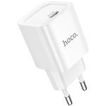 Изображение Сетевое ЗУ Hoco C146A Charm White (6942007630245) Type-C, QC, PD20W #3 Фото Сетевое ЗУ Hoco C146A Charm White (6942007630245) Type-C, QC, PD20W #3