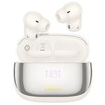 Изображение HOCO EQ20 Rhyme TWS Bluetooth Milky White (6942007641326) гарнитура, ANC+ENC Noise Reduction Фото HOCO EQ20 Rhyme TWS Bluetooth Milky White (6942007641326) гарнитура, ANC+ENC Noise Reduction
