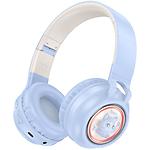 Изображение HOCO W50 Cute fun Blue (6942007619592) наушники с микрофоном накладные, Bluetooth 5.3 Фото HOCO W50 Cute fun Blue (6942007619592) наушники с микрофоном накладные, Bluetooth 5.3