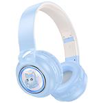 Изображение HOCO W50 Cute fun Blue (6942007619592) наушники с микрофоном накладные, Bluetooth 5.3 #1 Фото HOCO W50 Cute fun Blue (6942007619592) наушники с микрофоном накладные, Bluetooth 5.3 #1