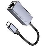 Изображение Адаптер сетевой HOCO UA37 (6942007647281) USB Type-C RJ-45 100/1000Mbps #2 Фото Адаптер сетевой HOCO UA37 (6942007647281) USB Type-C RJ-45 100/1000Mbps #2