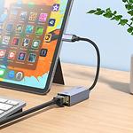 Изображение Адаптер сетевой HOCO UA37 (6942007647281) USB Type-C RJ-45 100/1000Mbps #5 Фото Адаптер сетевой HOCO UA37 (6942007647281) USB Type-C RJ-45 100/1000Mbps #5