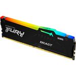 Изображение DDR-5 16GB 6800МГц Kingston FURY Beast Black RGB (KF568C34BBEA-16) AMD EXPO Фото DDR-5 16GB 6800МГц Kingston FURY Beast Black RGB (KF568C34BBEA-16) AMD EXPO
