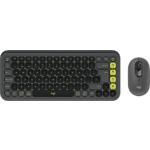 Изображение Клавиатура+мышь Logitech POP Icon Combo Graphite (920-013156) Wireless/BT, US INT'L Фото Клавиатура+мышь Logitech POP Icon Combo Graphite (920-013156) Wireless/BT, US INT'L