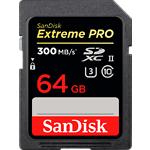 фото SD XC 64 GB SanDisk Extreme Pro Class 10 UHS-II U3 V60 (SDSDXEP-064G-GN4IN) R/W 280/100 MB/s,