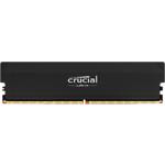 Изображение DDR-5 16GB 6400МГц Crucial Pro OC Black (CP16G64C38U5B) Фото DDR-5 16GB 6400МГц Crucial Pro OC Black (CP16G64C38U5B)