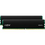 Изображение DDR-5 2шт x 16GB 6400МГц Crucial Pro OC Black (CP2K16G64C38U5B) Фото DDR-5 2шт x 16GB 6400МГц Crucial Pro OC Black (CP2K16G64C38U5B)