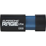 USB Flash  128Gb PATRIOT Rage Lite USB 3.2 Type-A Black (PEF128GRLB32U) - фото