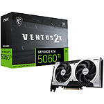Изображение Видеокарта MSI GeForce RTX5060 Ti 8GB (RTX 5060 Ti 8G VENTUS 2X OC PLUS) Фото Видеокарта MSI GeForce RTX5060 Ti 8GB (RTX 5060 Ti 8G VENTUS 2X OC PLUS)