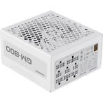 Фото Блок питания GAMEMAX GM-800 Modular White, 80+Bronze, APFC, 800W, 14см. вент #3