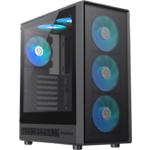 Изображение Корпус GAMEMAX Storm 2 AB Black, Tempered Glass, без БП, 6 FAN Фото Корпус GAMEMAX Storm 2 AB Black, Tempered Glass, без БП, 6 FAN