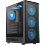 Изображение Корпус GAMEMAX Storm 2 AB Black, Tempered Glass, без БП, 6 FAN #10 Фото Корпус GAMEMAX Storm 2 AB Black, Tempered Glass, без БП, 6 FAN #10