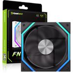 Изображение Вентилятор 120мм GAMEMAX FN12A-N2, Black, 4pin/3pin, ARGB, PWM Фото Вентилятор 120мм GAMEMAX FN12A-N2, Black, 4pin/3pin, ARGB, PWM