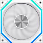 Изображение Вентилятор 120мм GAMEMAX FN12A-N2-W, White, 4pin/3pin, ARGB, PWM #2 Фото Вентилятор 120мм GAMEMAX FN12A-N2-W, White, 4pin/3pin, ARGB, PWM #2