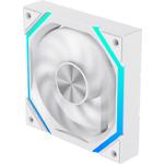 Изображение Вентилятор 120мм GAMEMAX FN12A-N2-RW, White, 4pin/3pin, ARGB, PWM, Реверсивний #8 Фото Вентилятор 120мм GAMEMAX FN12A-N2-RW, White, 4pin/3pin, ARGB, PWM, Реверсивний #8