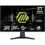MSI 27" MAG 275QF, IPS 2560x1440, 1000:1, 0.5мс, 300кд/м2, 180Гц, HDMI/DP, Аудиовыход - фото