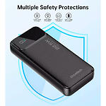 Изображение Внешний аккумулятор Power Bank Choetech B729 Black, 20000mAh, QC3.0, PD 22.5W #9 Фото Внешний аккумулятор Power Bank Choetech B729 Black, 20000mAh, QC3.0, PD 22.5W #9
