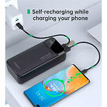 Изображение Внешний аккумулятор Power Bank Choetech B730 Black, 30000mAh, QC3.0, PD 22.5W #8 Фото Внешний аккумулятор Power Bank Choetech B730 Black, 30000mAh, QC3.0, PD 22.5W #8