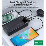 Изображение Внешний аккумулятор Power Bank Choetech B730 Black, 30000mAh, QC3.0, PD 22.5W #11 Фото Внешний аккумулятор Power Bank Choetech B730 Black, 30000mAh, QC3.0, PD 22.5W #11