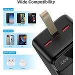 Изображение Внешний аккумулятор Power Bank Choetech B731 Black, 40000mAh, QC3.0, PD 22.5W #3 Фото Внешний аккумулятор Power Bank Choetech B731 Black, 40000mAh, QC3.0, PD 22.5W #3