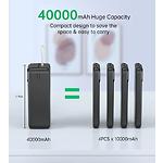Изображение Внешний аккумулятор Power Bank Choetech B731 Black, 40000mAh, QC3.0, PD 22.5W #9 Фото Внешний аккумулятор Power Bank Choetech B731 Black, 40000mAh, QC3.0, PD 22.5W #9