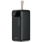 Внешний аккумулятор Power Bank Choetech B732 Black, 50000mAh, QC3.0, PD 22.5W - фото