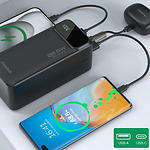 Фото Внешний аккумулятор Power Bank Choetech B732 Black, 50000mAh, QC3.0, PD 22.5W #6