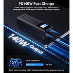 Изображение Внешний аккумулятор Power Bank Choetech B670 Black, 27000mAh, QC3.0, PD 140W #5 Фото Внешний аккумулятор Power Bank Choetech B670 Black, 27000mAh, QC3.0, PD 140W #5